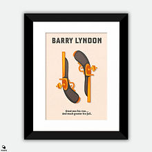 Barry Lyndon Minimalist Framed Print