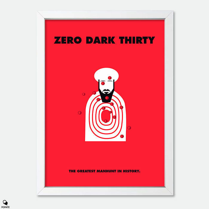 Thumbnail: Zero Dark Thirty Minimalist Mini Framed Print