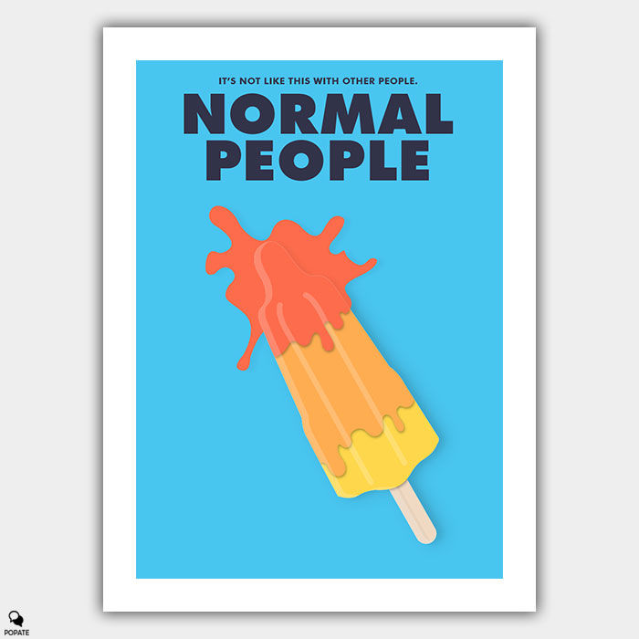 Normal People Minimalist Poster - Rocket