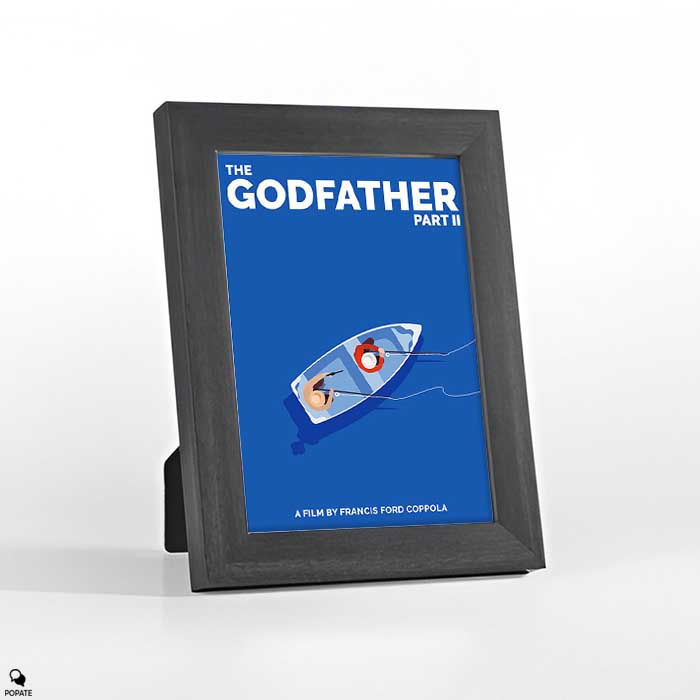Thumbnail: The Godfather Part II Minimalist Mini Framed Print - Fredo's Assassination