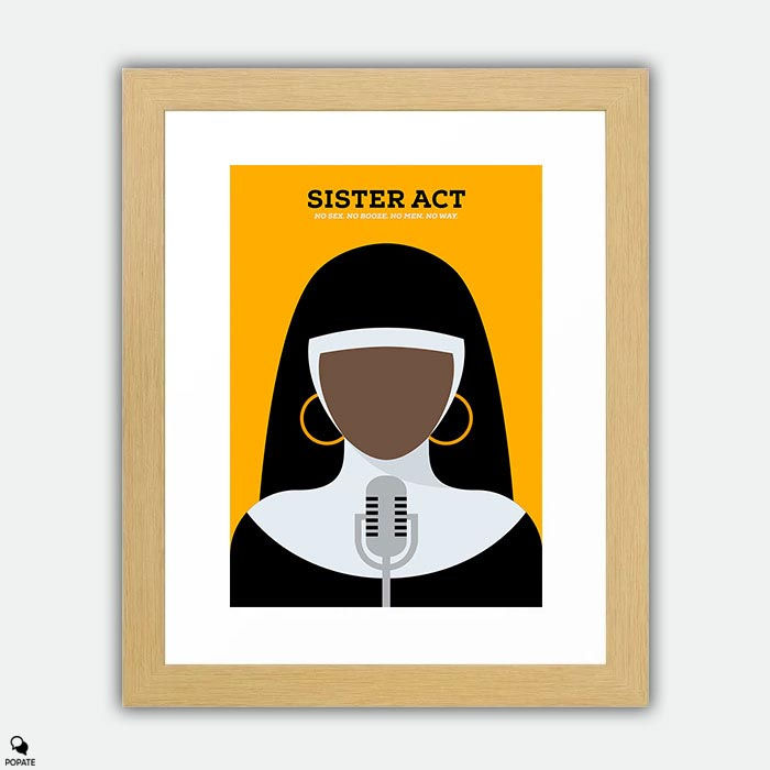 Thumbnail: Sister Act Minimalist Framed Print