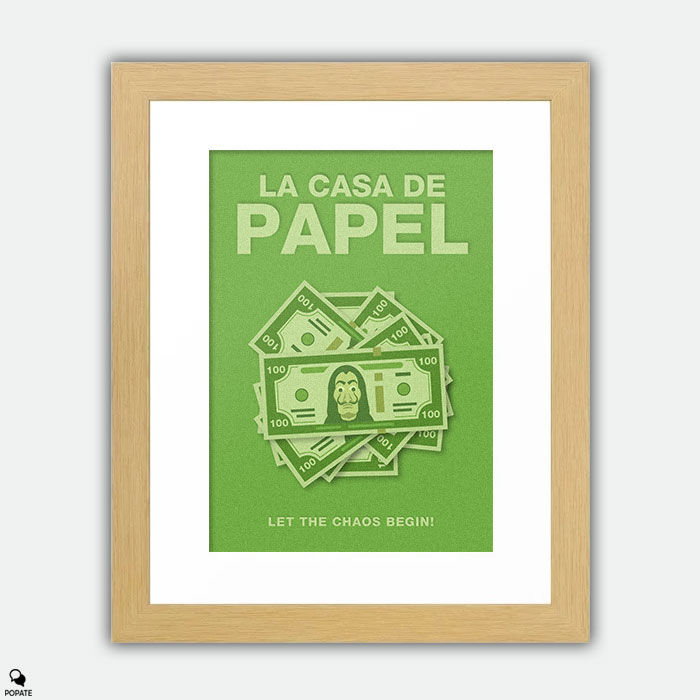 Thumbnail: La Casa De Papel Alternative Framed Print