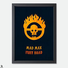 Mad Max Fury Road Minimalist Mini Framed Print