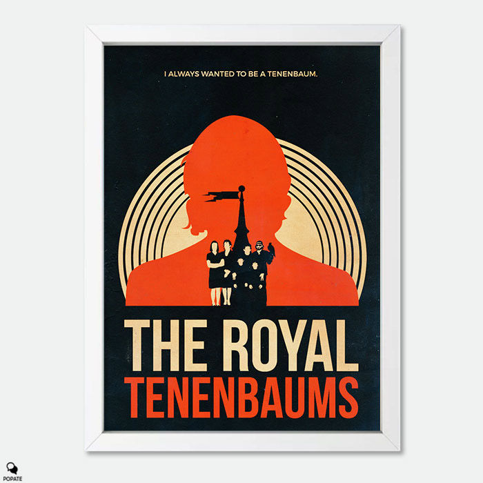 Thumbnail: The Royal Tenenbaums Vintage Mini Framed Print