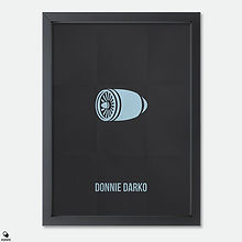 Donnie Darko Minimalist Mini Framed Print