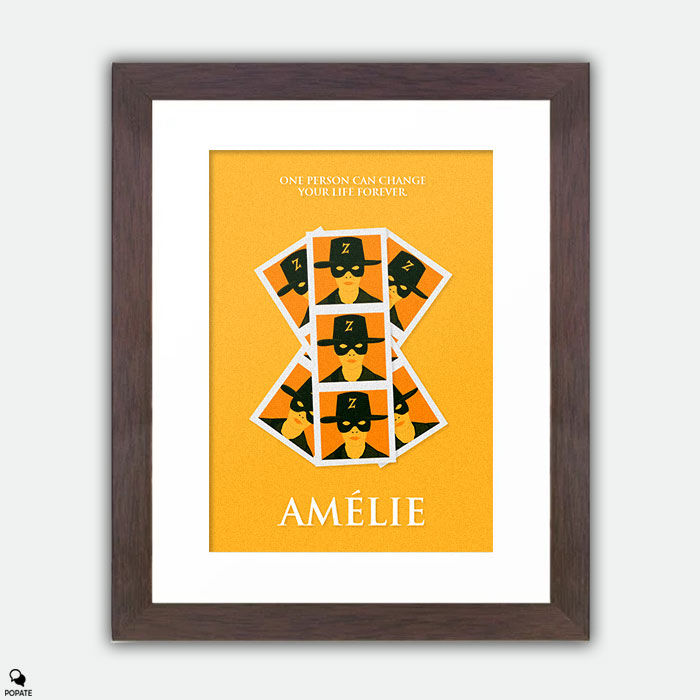 Thumbnail: Amélie Minimalist Framed Print