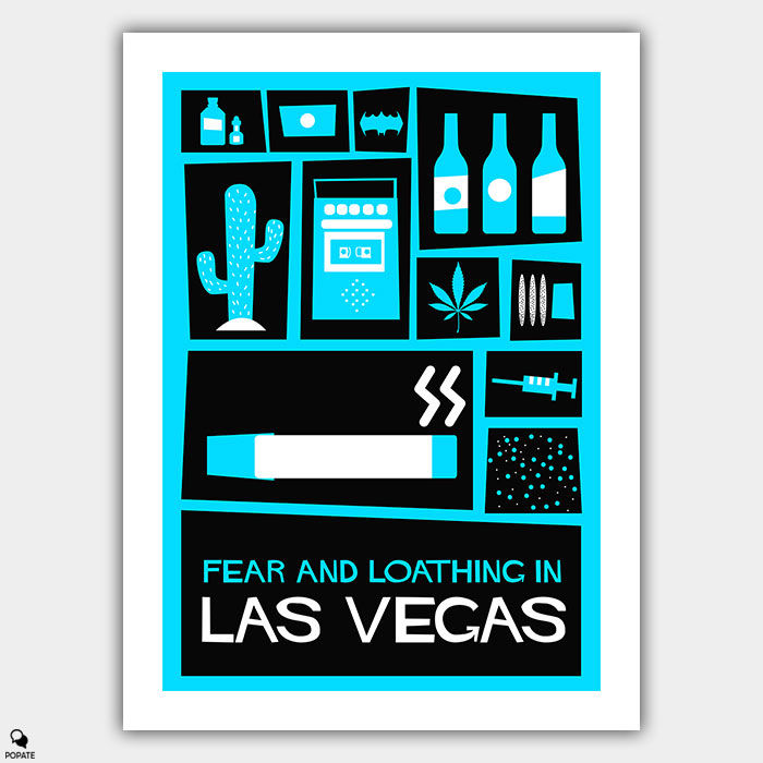 Fear and Loathing in Las Vegas Vintage Saul Bass Poster