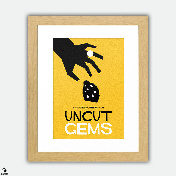 Thumbnail: Uncut Gems Saul Bass style Vintage Framed Print