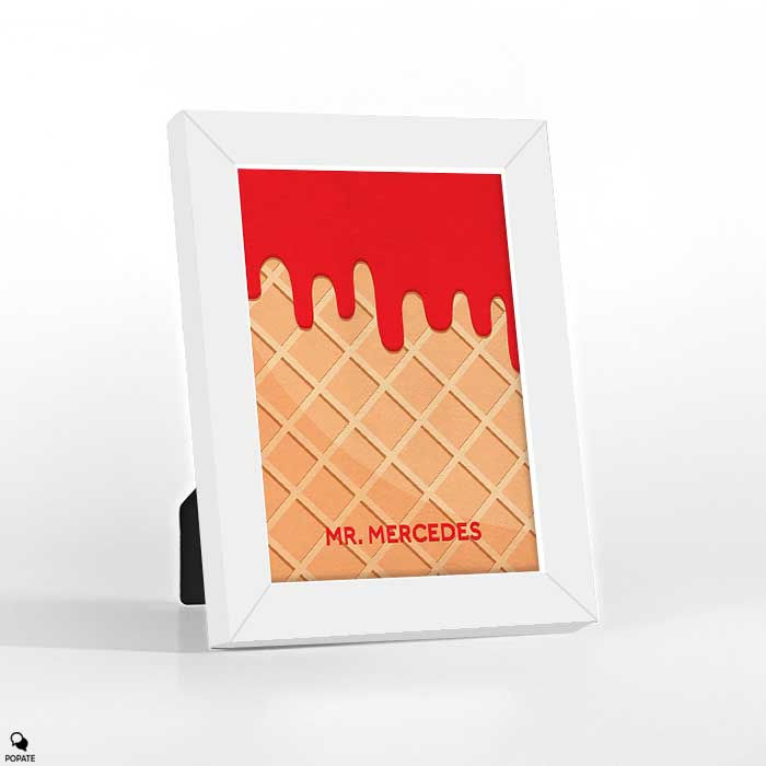 Thumbnail: Mr. Mercedes Minimalist Mini Framed Print