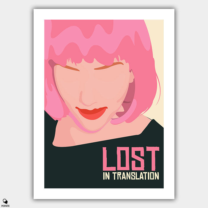 Lost in Translation Minimalist Poster - Charlotte