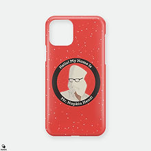 Jude Law as Mr Napkin Head Fan Art iPhone Case from The Holiday