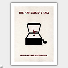 The Handmaid's Tale Minimalist Poster - The Girl In The Box