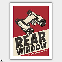 Rear Window Vintage Style Poster