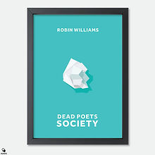 Dead Poets Society Minimalist Mini Framed Print