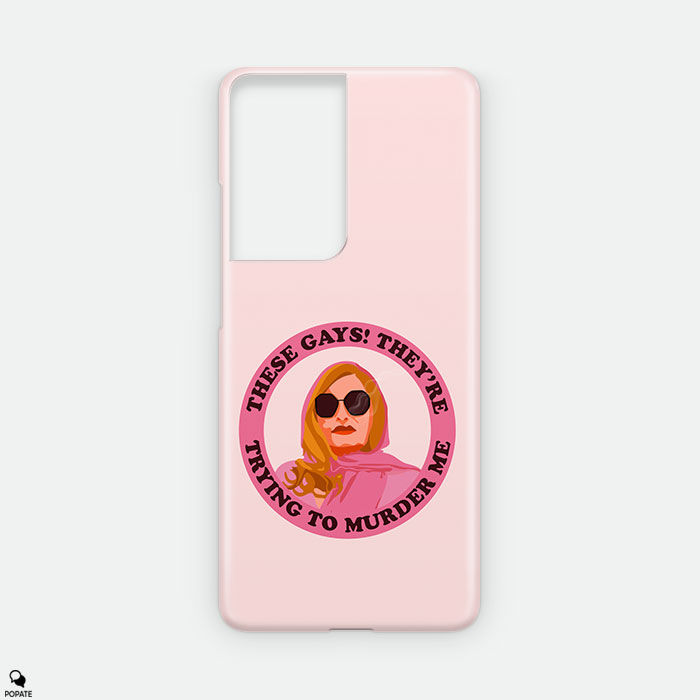 Thumbnail: The White Lotus Tanya McQuoid Fan Art Galaxy Case - These Gays