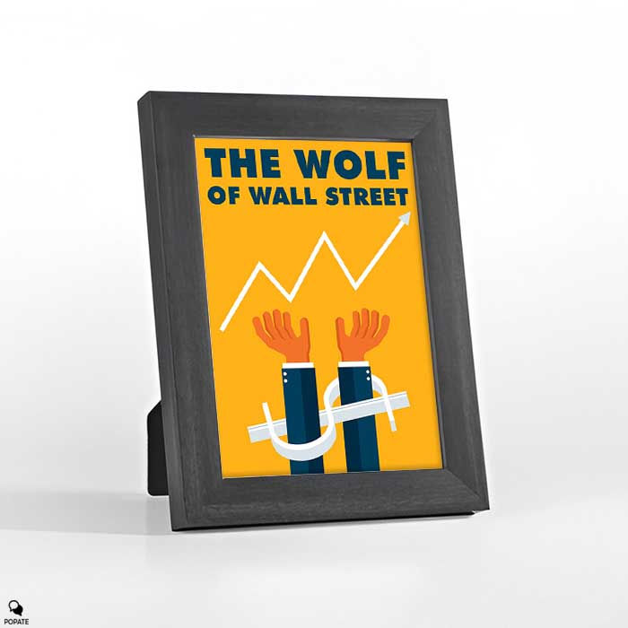 Thumbnail: The Wolf Of Wall Street Alternative Minimalist Mini Framed Print