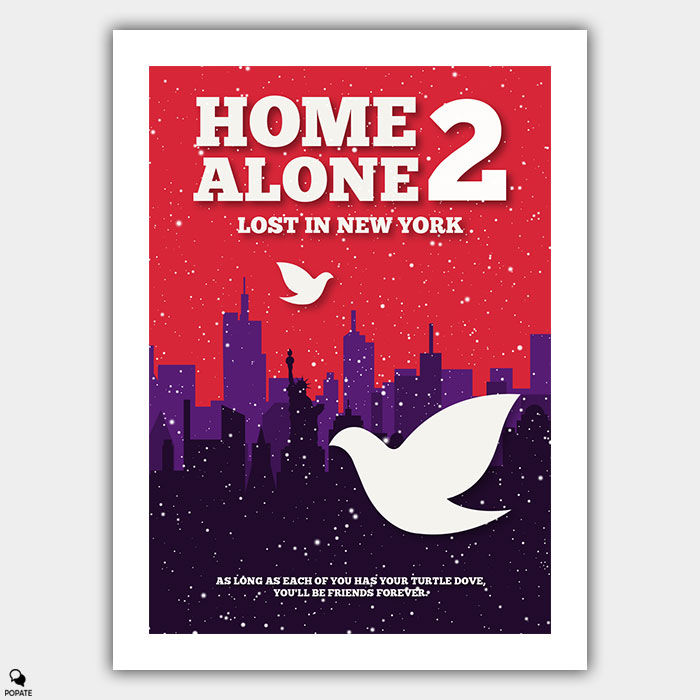 Home Alone 2 Minimalist Poster