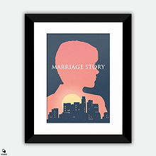 Marriage Story Alternative Framed Print - Nicole