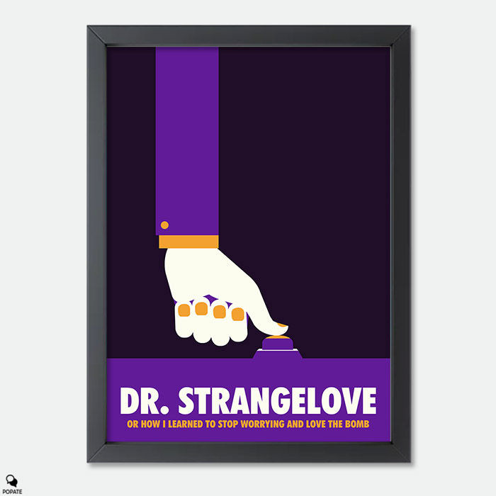 Dr. Strangelove Minimalist Mini Framed Print