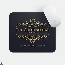 The Continental Alternative Mouse Pad from John Wick