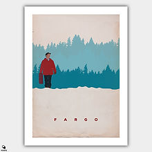 Fargo Minimalist Vintage Poster