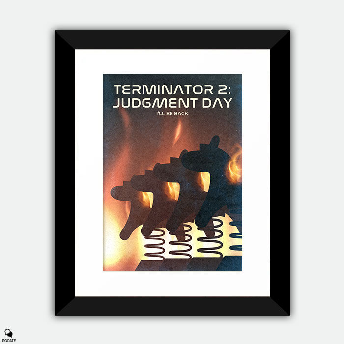 Terminator 2: Judgment Day Alternative Framed Print - Four Horses