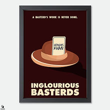 Inglourious Basterds Alternative Mini Framed Print - Bridget Von Hammersmark