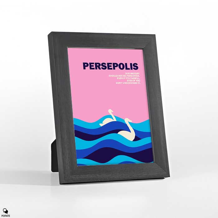 Thumbnail: Persepolis Minimalist Mini Framed Print