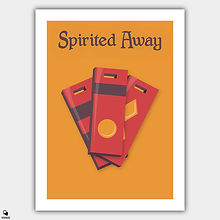 Spirited Away Minimalist Poster