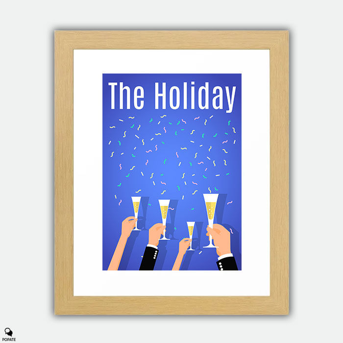 Thumbnail: The Holiday Minimalist Large Framed Print