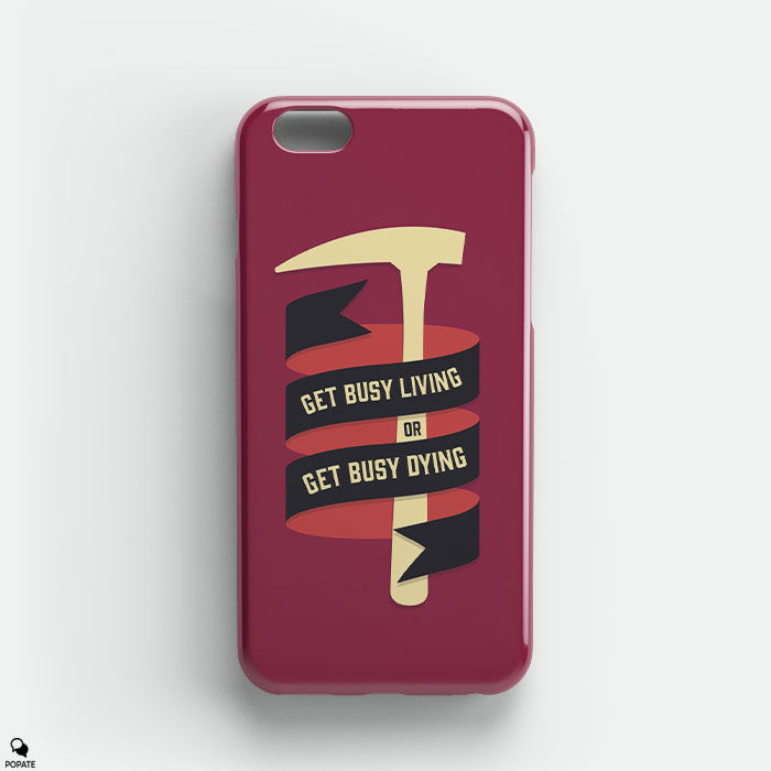 Thumbnail: Get Busy Living Alternative iPhone Case from The Shawshank Redemption