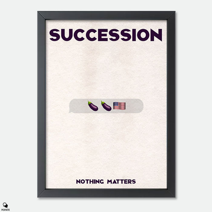 Succession Minimalist Mini Framed Print - America Decides