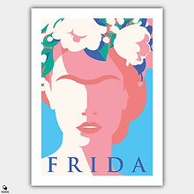 Frida Minimalist Poster