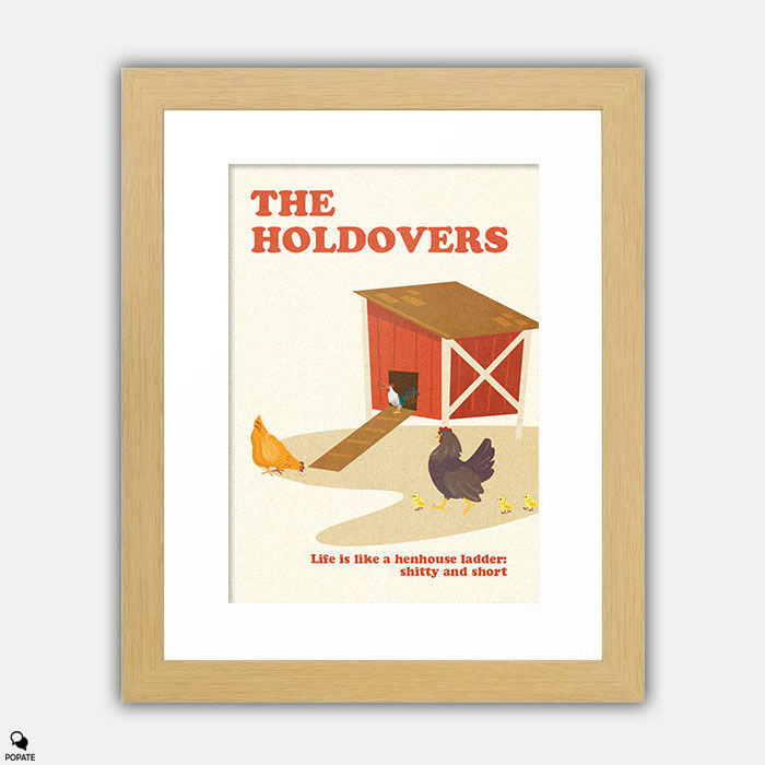Thumbnail: The Holdovers Alternative Large Framed Print - Henhouse Ladder