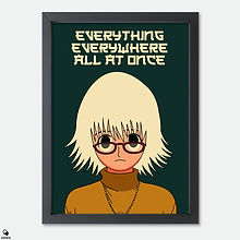 Everything Everywhere All At Once Alternative Mini Framed Print - Deird