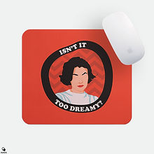 Twin Peaks Minimalist Mouse Pad - Audrey Horne