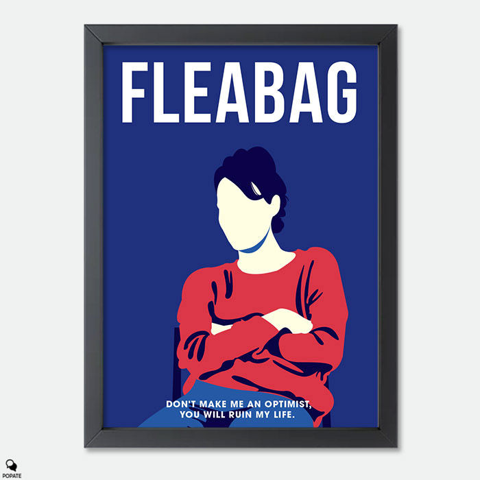 Fleabag Minimalist Mini Framed Print - Stage