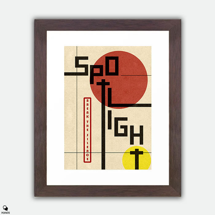 Thumbnail: Spotlight Vintage Bauhaus Framed Print