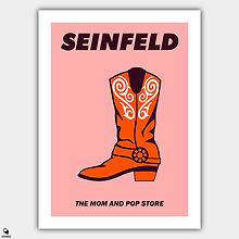 Seinfeld Minimalist Poster - Mom and Pop Store