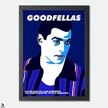 Goodfellas Alternative Mini Framed Print - Ray