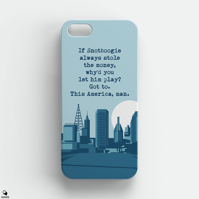 Thumbnail: The Wire Alternative iPhone Case - Snotboogie