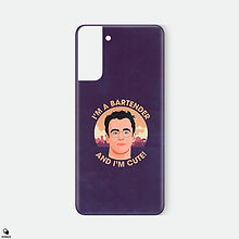 Steve Fan Art Galaxy Phone Case from Sex And The City