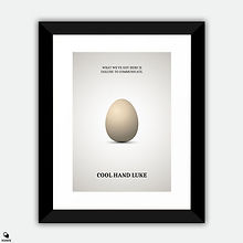Cool Hand Luke Minimalist Framed Print
