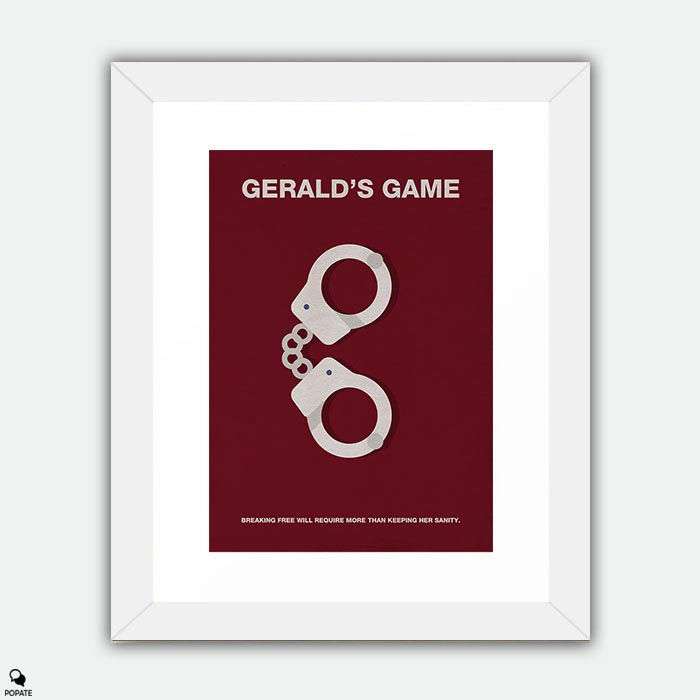 Thumbnail: Gerald's Game Minimalist Large Framed Print