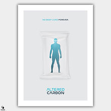 Altered Carbon Minimal Alternative Poster