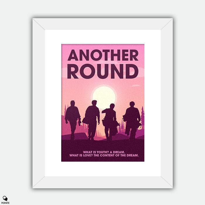 Thumbnail: Another Round Minimalist Large Framed Print