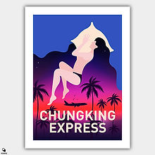 Chungking Express Minimalist Poster - California Dreaming 2