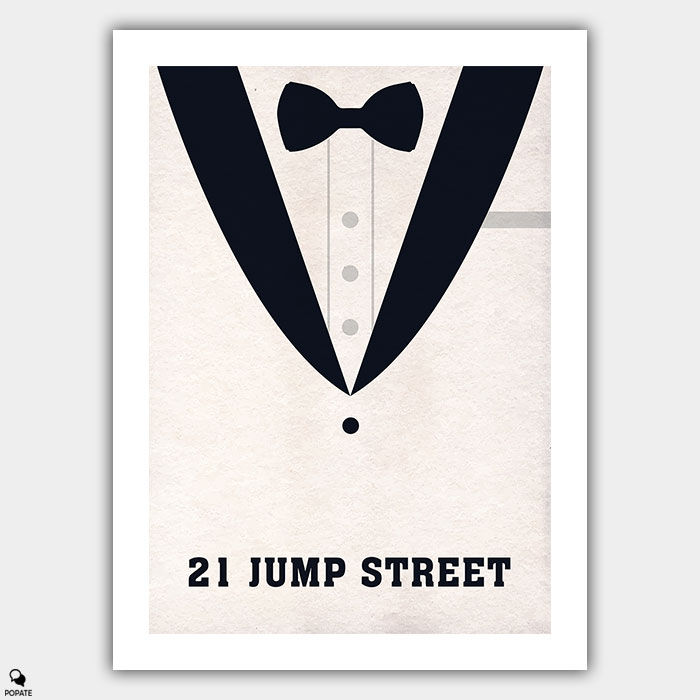21 Jump Street Minimalist Poster