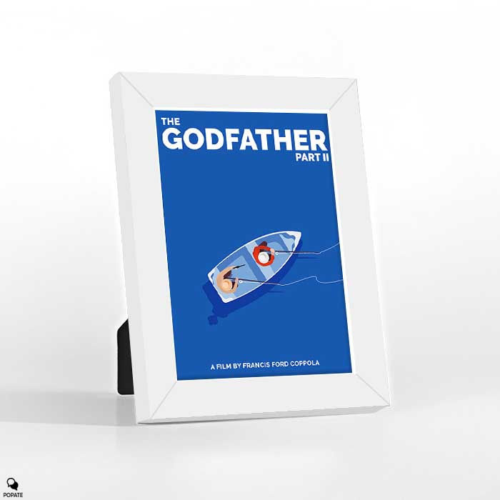 Thumbnail: The Godfather Part II Minimalist Mini Framed Print - Fredo's Assassination