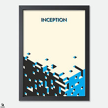 Inception Minimalist Mini Framed Print - Limbo